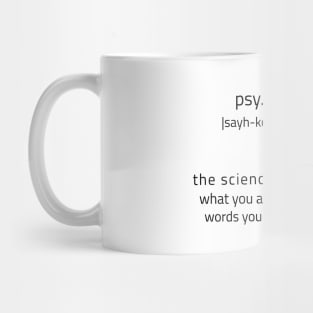 Psychology Definition Mug